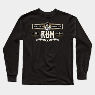 Pirate's Dagger Rum Long Sleeve T-Shirt